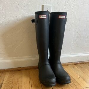 Hunter Original Tall Black Boots